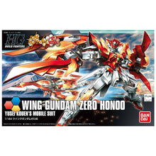 Carica l'immagine nel visualizzatore di Gallery, GUNPLA HGBF 033 WING GUNDAM ZERO HONOO 1/144
