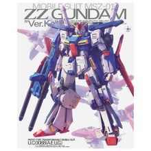 Carica l'immagine nel visualizzatore di Gallery, GUNPLA MG ZZ GUNDAM VERSION KA 1/100