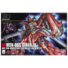 Load image into Gallery viewer, GUNPLA HGUC MSN-06S SINANJU 1/144