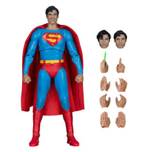 Load image into Gallery viewer, DC MULTIVERSE SUPERMAN THE MOVIE 1978 SUPERMAN DELUXE THEATRICAL EDITION ACTION FIGURE