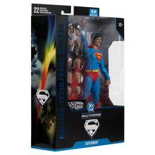 Load image into Gallery viewer, DC MULTIVERSE SUPERMAN THE MOVIE 1978 SUPERMAN DELUXE THEATRICAL EDITION ACTION FIGURE