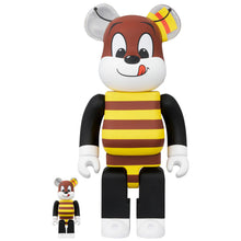 Carica l'immagine nel visualizzatore di Gallery, BEARBRICK 100% 400% KELLOGG'S HONEY
