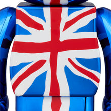 Carica l'immagine nel visualizzatore di Gallery, BEARBRICK 100% 400% SEX PISTOLS GOD SAVE THE QUEEN CHROME
