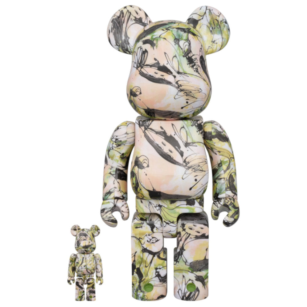 BEARBRICK 100% 400% SHUN SUDO WIND AND PETALS – Atom Plastic