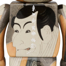Load image into Gallery viewer, BEARBRICK 100% 400% TOSHUSAI SHARAKU ICHIKAWA EBIZO IV