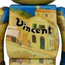Load image into Gallery viewer, BEARBRICK 100% 400% VAN GOGH THE YELLOW HOUSE