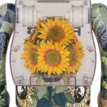 Carica l'immagine nel visualizzatore di Gallery, BEARBRICK 1000% FLORA SUNFLOWER