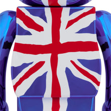 Load image into Gallery viewer, BEARBRICK 1000% SEX PISTOLS GOD SAVE THE QUEEN CHROME