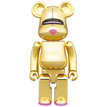Carica l'immagine nel visualizzatore di Gallery, BEARBRICK 200% HAJIME SORAYAMA GOLD CHOGOKIN