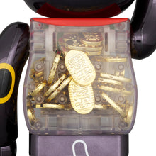 Carica l'immagine nel visualizzatore di Gallery, BEARBRICK 100% 400% MANEKI NEKO GOOD LUCK COIN BLACK