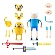 Carica l'immagine nel visualizzatore di Gallery, ADVENTURE TIME FINN AND JAKE FIGURE SET