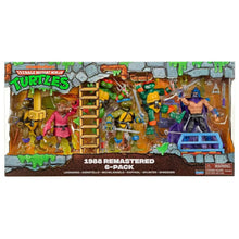 Carica l'immagine nel visualizzatore di Gallery, TEENAGE MUTANT NINJA TURTLES 1988 REMASTERED 6-PACK