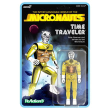 Carica l'immagine nel visualizzatore di Gallery, REACTION+ FIGURE MICRONAUTS TIME TRAVELER TRANSLUCENT YELLOW