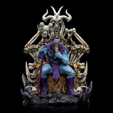 Load image into Gallery viewer, MASTERS OF THE UNIVERSE SKELETOR ON THRONE ART SCALE STATUE 1/10
