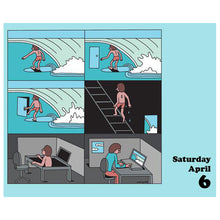 Carica l'immagine nel visualizzatore di Gallery, JEREMYVILLE CSA DAILY DESKTOP CALENDAR 2020