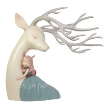 Carica l'immagine nel visualizzatore di Gallery, KEMELIFE WHITE NIGHT FAIRY TALE LUCKY DEER CLOSEST LARGE
