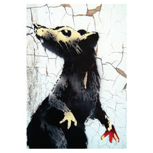 Carica l'immagine nel visualizzatore di Gallery, BANKSY SIETE UNA MINACCIA DI LIVELLO ACCETTABILE