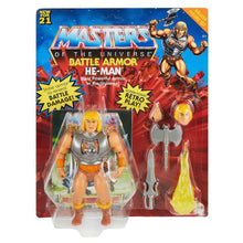 Carica l'immagine nel visualizzatore di Gallery, MASTERS OF THE UNIVERSE ORIGINS BATTLE ARMOR HE-MAN