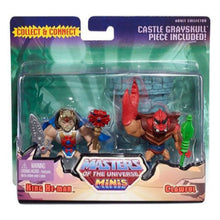 Carica l'immagine nel visualizzatore di Gallery, MOTU MINIS KING HE-MAN VS. CLAWFUL 2-PACK
