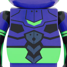 Carica l'immagine nel visualizzatore di Gallery, BEARBRICK 1000% EVANGELION EVA-01 NEW PAINT