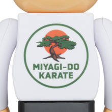 Load image into Gallery viewer, BEARBRICK 400% COBRA KAI MIYAGI-DO KARATE