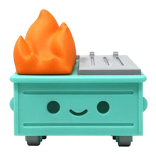 Carica l'immagine nel visualizzatore di Gallery, DUMPSTER FIRE ORIGINAL GREEN VINYL FIGURE
