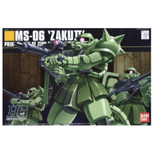 Carica l'immagine nel visualizzatore di Gallery, GUNPLA HGUC MS-06 ZAKU II 1/144
