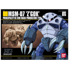 Carica l'immagine nel visualizzatore di Gallery, GUNPLA HGUC MSM-07 Z'GOK 1/144
