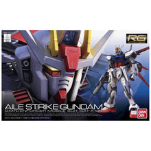 Carica l'immagine nel visualizzatore di Gallery, GUNPLA RG 03 GAT-X 105 AILE STRIKE GUNDAM 1/144
