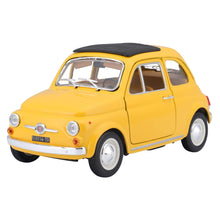 Load image into Gallery viewer, BBURAGO FIAT 500F 1965 1:24 DIE CAST METAL KIT
