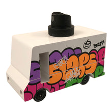 Carica l&#39;immagine nel visualizzatore di Gallery, CANDYCAR GRAFFITI BLACK VAN
