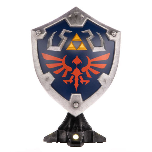THE LEGEND OF ZELDA BREATH OF THE WILD HYLIAN SHIELD STATUE CE