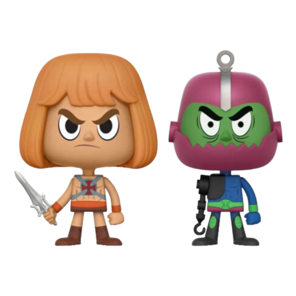 VYNL. MASTERS OF THE UNIVERSE HE-MAN + TRAP JAW