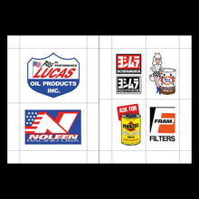 Load image into Gallery viewer, RACING LOGOS &amp; STICKERS (1950-2010)
