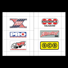 Load image into Gallery viewer, RACING LOGOS &amp; STICKERS (1950-2010)
