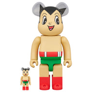 BEARBRICK 100% 400% ASTRO BOY FIRST COLOR VERSION