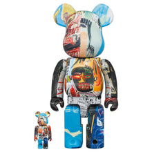 Load image into Gallery viewer, BEARBRICK 100% 400% JEAN-MICHEL BASQUIAT BWWT 3
