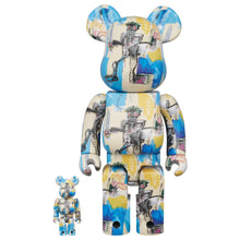 Carica l'immagine nel visualizzatore di Gallery, BEARBRICK 100% 400% JEAN-MICHEL BASQUIAT #12
