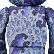 Load image into Gallery viewer, BEARBRICK 100% 400% KATSUSHIKA HOKUSAI ANGRY WAVES ONAMI
