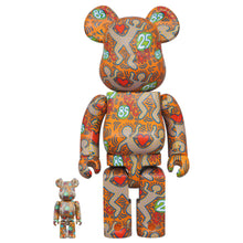 Load image into Gallery viewer, BEARBRICK 100% 400% KEITH HARING BWWT 3
