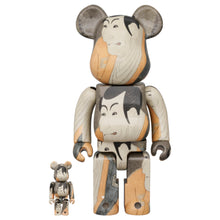 Load image into Gallery viewer, BEARBRICK 100% 400% TOSHUSAI SHARAKU ICHIKAWA EBIZO IV
