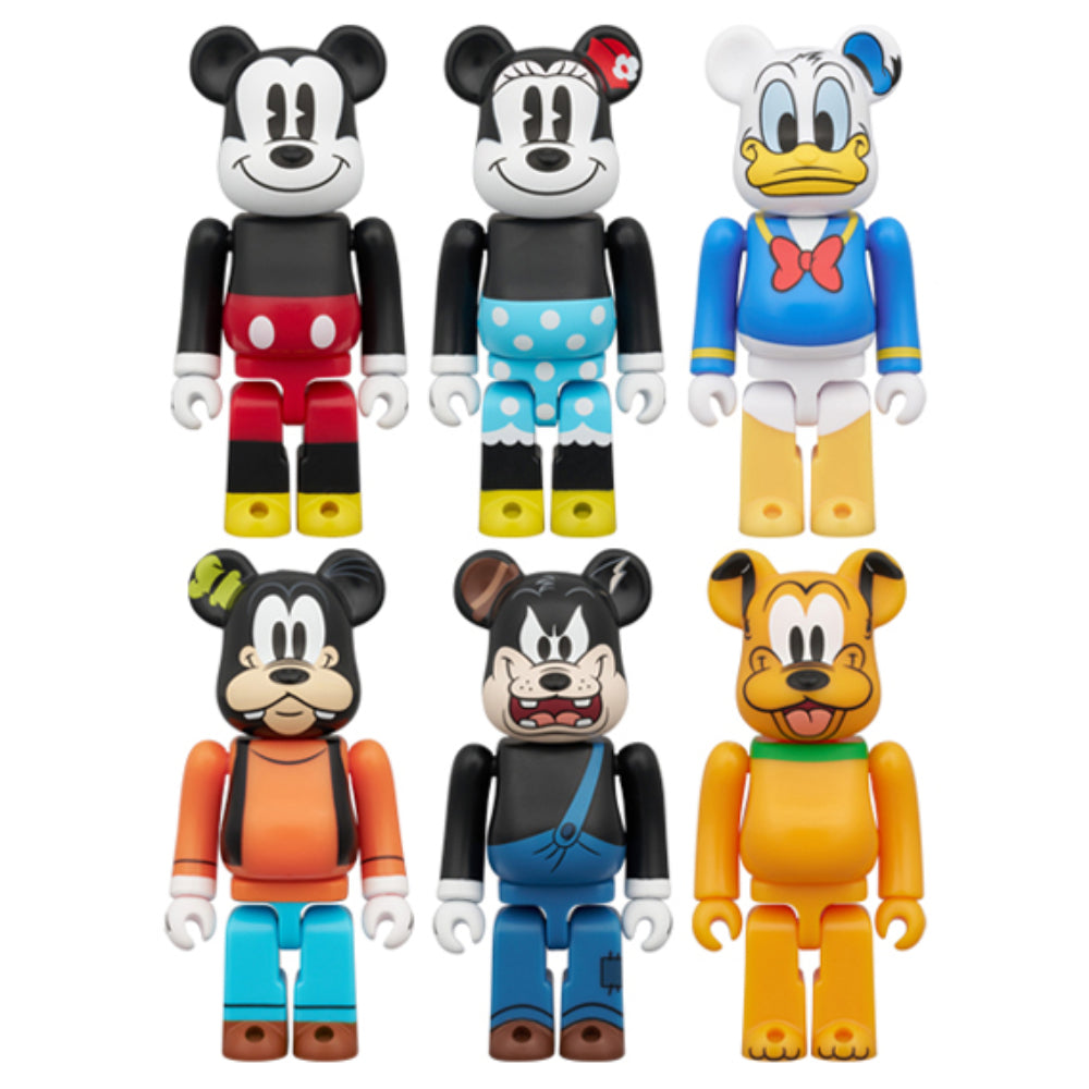 BEARBRICK 100% CHASE MICKEY MOUSE & FRIENDS SINGLE FIGURE