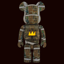 Carica l'immagine nel visualizzatore di Gallery, BEARBRICK 1000% JEAN-MICHEL BASQUIAT KING PLEASURE
