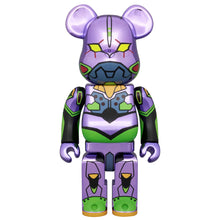 Load image into Gallery viewer, BEARBRICK 400% EVANGELION UNIT-01 CHROME
