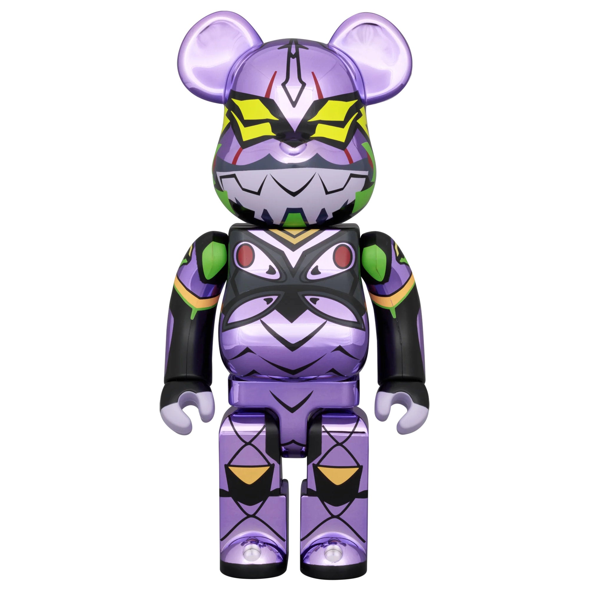 BEARBRICK 400% EVANGELION UNIT-13 CHROME – Atom Plastic