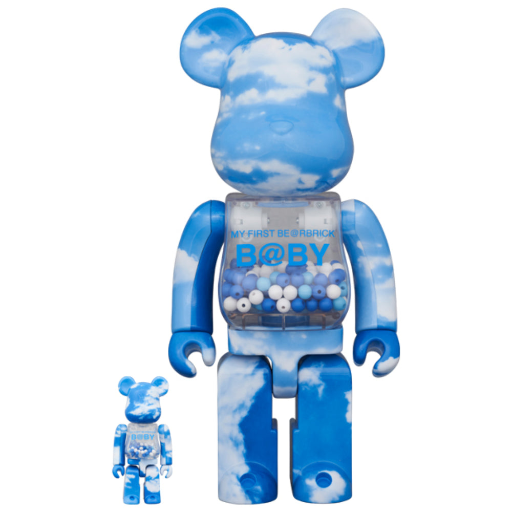 BEARBRICK 100% 400% MY FIRST BEARBRICK BABY BLUE SKY