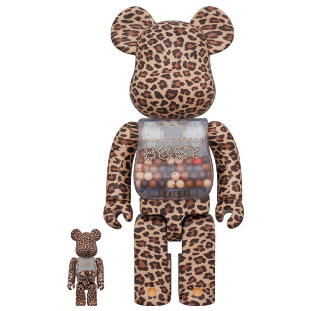 BEARBRICK 100% 400% MY FIRST BEARBRICK BABY LEOPARD