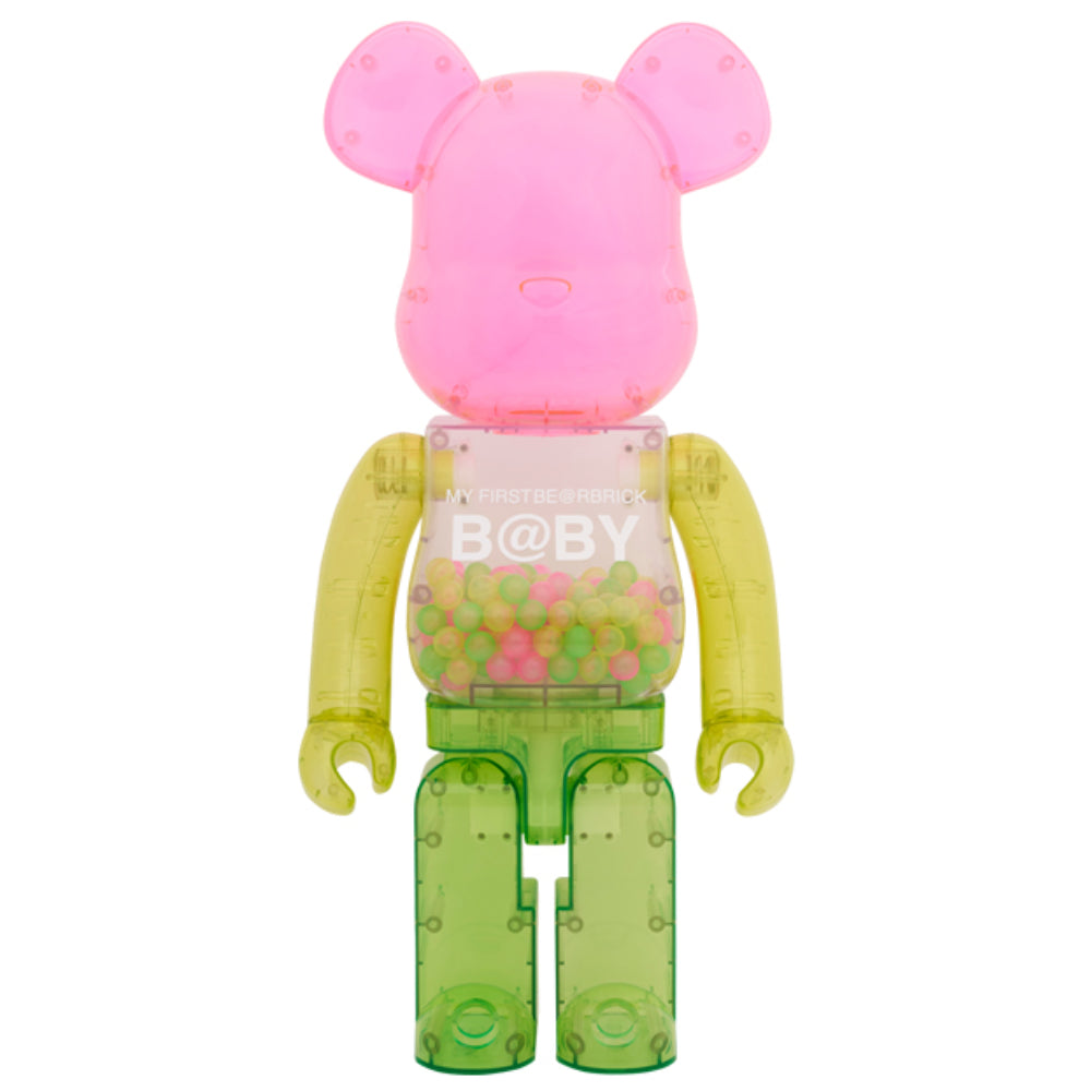 BEARBRICK 1000% MY FIRST BEARBRICK BABY 1ST COLOR CLEAR