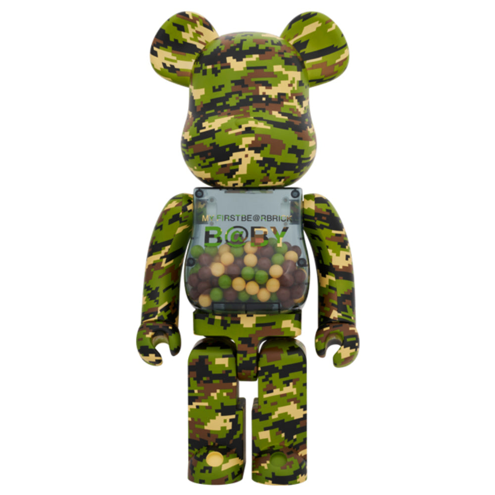BEARBRICK 1000% MY FIRST BEARBRICK BABY DIGITAL CAMO