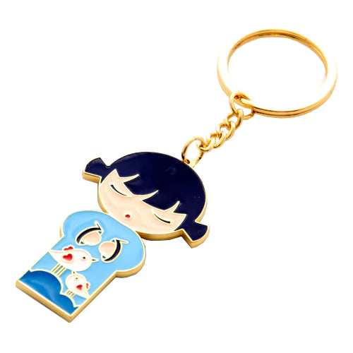 MOMIJI ZAKKA ENAMEL KEY RING CELEBRATIONS BEST FRIENDS